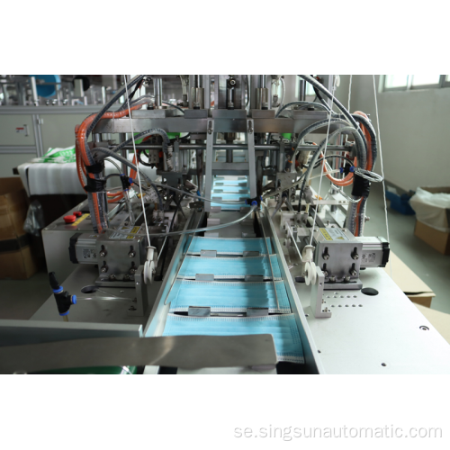 Helautomatisk engångsmaskmaskin för produktion till salu